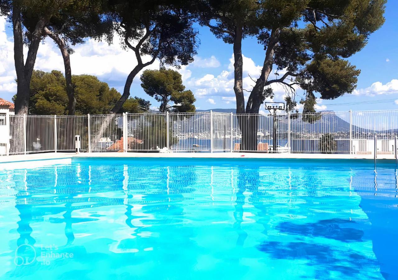 T1 Avec Piscine A 300M Des Plages Pour 4 Personnes - Residence Saint Elme La Seyne-sur-Mer Exterior photo